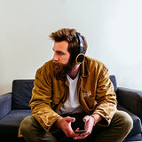 Wearhaus Arc Bluetooth Headphones, Best On-Ear Hd Stereo W/ Custom Light Ring, Wireless Sharing,