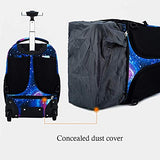 Flight Case Cabin Backpack On Wheels Hiking Trekking Camping Mountaineering Telescopic Handle