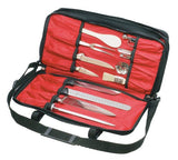 Mercer Culinary Triple-Zip 21-Pocket Knife Case