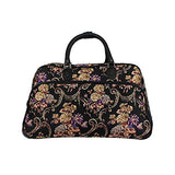 World Traveler 21-Inch Carry-On Rolling Duffel Bag, Classic Floral, One Size
