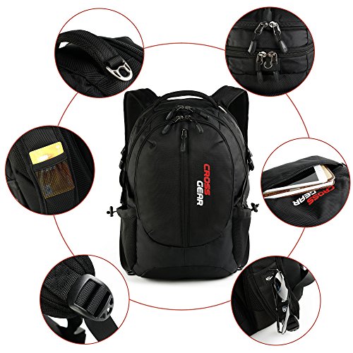 Crossgear Backpack With Lock Business Casual Large College School