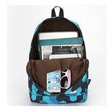 S Kaiko Modern Style Canvas Backpack Casual Daypacks School Backpack For Women And Men Laptop