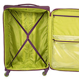 Delsey Paris Delsey Air Adventure 29" Expandable Spinner Luggage, Purple