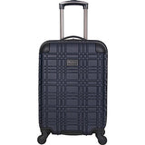 Ben Sherman Luggage Nottingham 20" Embossed PAP 4-Wheel Carry-On (Light Silver)