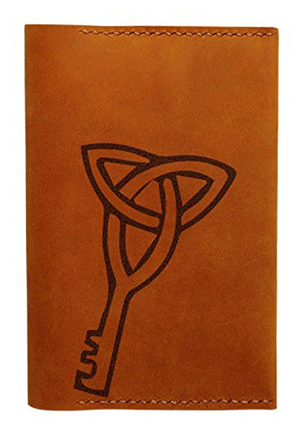 Key Pattern Handmade Genuine Leather Passport Holder Case Hlt_01