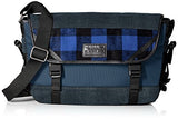 Diesel Men's Check Running Messenger Bag