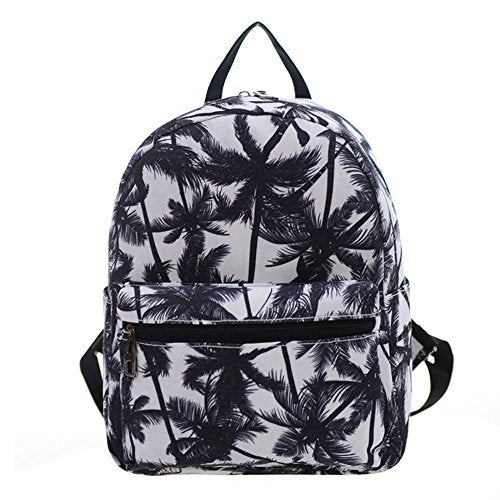 Eaglebeky Lightweight Canvas School Bag Girls Mini Casual Daypack Backpack (Style 17)