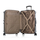 Heys America Unisex Commander Expandable 26" Spinner Silver One Size