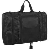 eBags Pack-it-Flat Large Hanging Toiletry Bag and Kit - (Black)