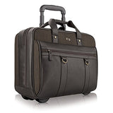 Solo Macdougal 17.3 Inch Rolling Laptop Case, Brown