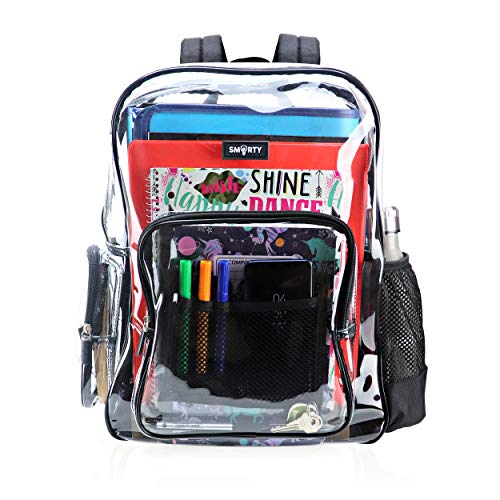 Transparent Sturdy Clear Backpacks Shop Heavy Duty Clear Backpack