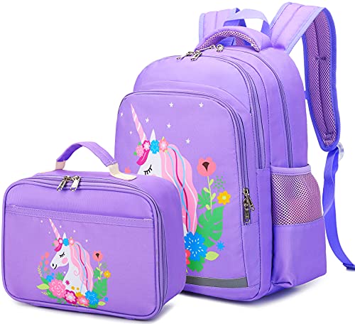 Kids Backpacks Unicorn Backpack With Lunch Bag Shop CAMTOP Girls