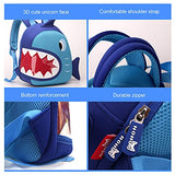 NOHOO Toddler Backpack Kids Backpack Cute Animal Schoolbag Waterproof Ocean Backpack for Baby Boys Girls Age 3 to 6 (Big Mouth Fish)