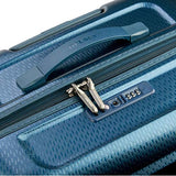 Delsey Luggage Turenne Carry-On, Hard Case Spinner Suitcase (Platinum)