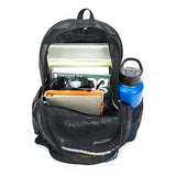 Heavy Duty Classic Student Mesh Backpack | Padded Straps | Black