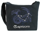 Dancing Participle Capricorn Embroidered Sling Bag