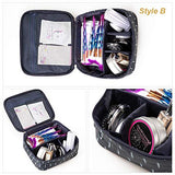 Eyelash Extension Makeup Tools Storage Bag Multifunction Travel Zipper Handbag Wash Pouch Beauty