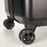 Delsey Luggage Bastille Lite 25 Inch 4 Wheel Spinner, Black