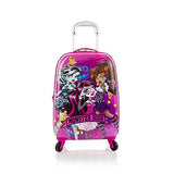 Heys Mattel Monster High Tween Spinner Luggage 21" Case Expandable Carry On Approved