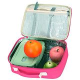 Girls Backpack for Kids School Bookbags Unicorn Preschool Backpack with Lunch Box for Kindergarten Students