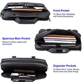 Laptop Bag 15.6 Inch,Water Resistant Briefcase, 15Inch Expandable Messenger Shoulder Bag With