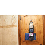 eBags Pack-it-Flat Hanging Toiletry Kit for Travel - (Denim)