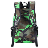 ABage School Backpack Casual Travel College Student Daypack Bookbag Book Bag, Green