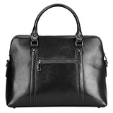 On Sale- S-Zone Women'S Genuine Leather Handbag Slim 14-Inch Laptop Briefcase Purse Shoulder Bags