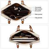 Bostanten Leather Briefcase Messenger Satchel Bags Laptop Handbags For Women