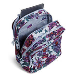 Vera Bradley Signature Cotton XL Campus Backpack, Neon Blooms