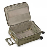 Briggs & Riley Baseline 2 Piece Set | Medium Spinner | Domestic Carry On Spinner (Olive)