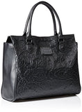 Loungefly Lattice Skull Tote Shoulder Bag, Black, One Size