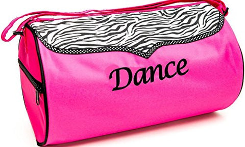 Sassi Designs Zebra Medium Roll Duffel Bag