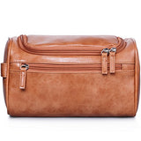 [Gift Box] Vasker Travel Hanging Toiletry Bag For Men Waterproof (Brown)