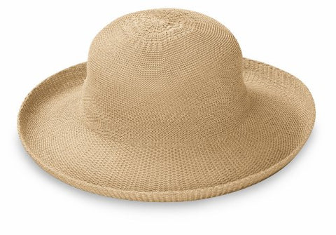 Wallaroo Hat Company Women’s Victoria Sun Hat – Tan – Ultra-Lightweight, Packable, Modern Style, Designed in Australia.