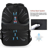Cross Gear Office Business Computer Backpack with USB Charging Port, Laptop Compartment, Anti Theft