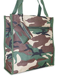 Ever Moda Camo Tote Bag (Green)