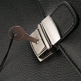 On Sale S-Zone Mens Microfiber Leather Flapover Briefcase Messenger Bag Fit 14 Inch Laptop Bag