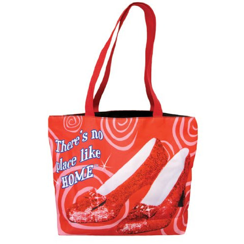 Westland Giftware Polyester Tote Bag, 12.5-Inch By 17-Inch, The Wizard Of Oz There'S No Place
