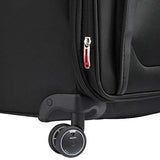 DELSEY Paris Executive Collection Softside Expandable Luggage with Spinner Wheels, Black, Checked-Large 29 Inch