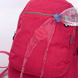 Girls Lightweight Floral Backpack Purse Water-resistant Nylon Travel Hiking Daypack for Women