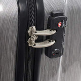 Chariot Duro 20" Carry-on Hardside 4 Wheel Spinner Luggage with Laptop Pocket Grey