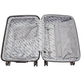 Kenneth Cole Reaction Renegade 24" Hardside Expandable 8-Wheel Spinner Checked Luggage, Deep Purple