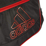 adidas Defender III Duffel Bag, Black/Active Red, Small