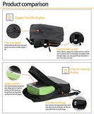 FOR U DESIGNS Sport Soccer One Set Backpack with Outdoor Insulation Lunch Bag + Pencil Case Green