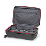 Hedgren Flight Expandable Spinner/Red Combo, Black/Red Combo