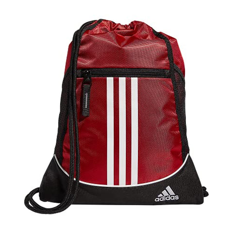adidas Unisex Alliance II Sackpack, Team Power Red, ONE SIZE