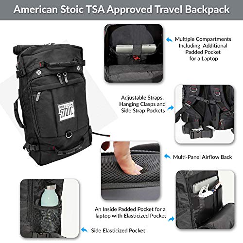 Shop American Stoic Carry On Bag Black