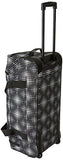 Roxy Women'S Distance Accross Wheeled Duffle Bag, Anthracite Opticity