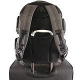 Original Penguin Odell 9 Pocket Laptop/Tablet Backpack Briefcase, Charcoal, One Size